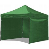 Partytent 3x3 - groen - PVC - waterdicht - stabiel