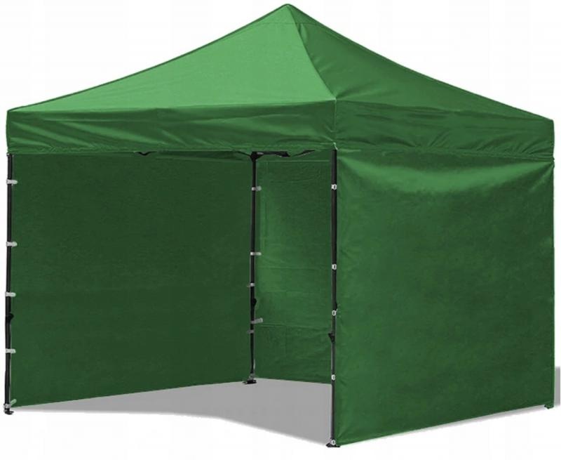 Partytent 3x3 - groen - PVC - waterdicht - stabiel