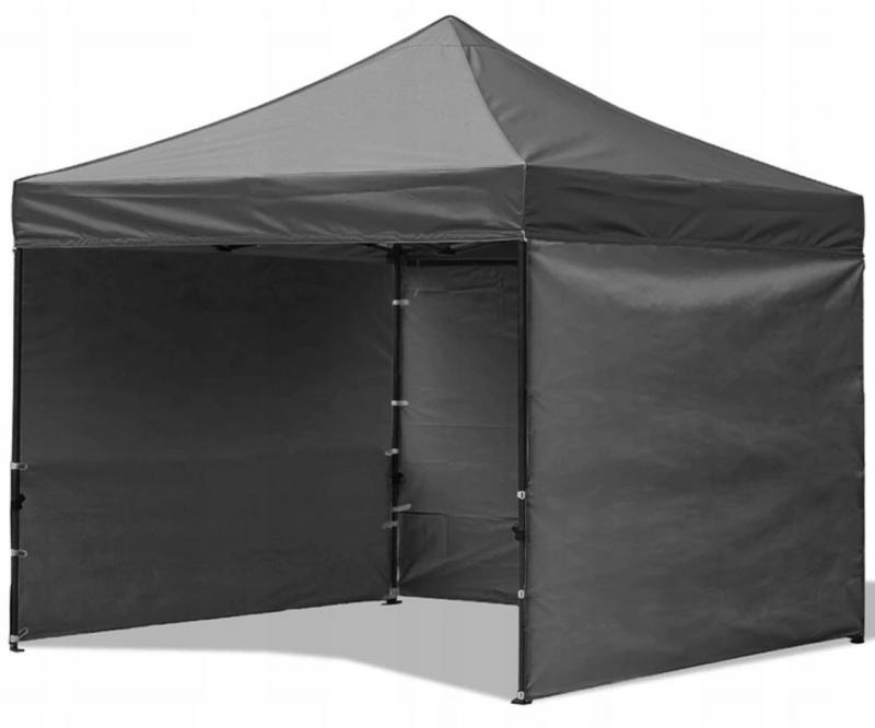 Partytent - tuinpaviljoen - grijs - 3x3x3m