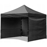 Partytent 3x3 - zwart - 300x300x300cm