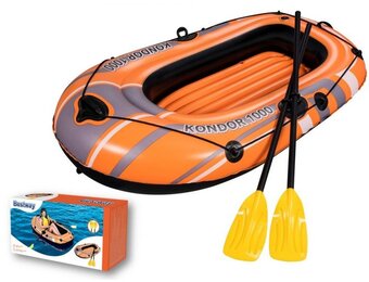 Opblaasbare boot - 155x93cm - compleet