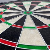 Dartbord sisal 45cm - officiële kampioenschapsbord