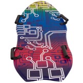 Bodyboard - veelkleurig - schuim - 122x51x2,2CM