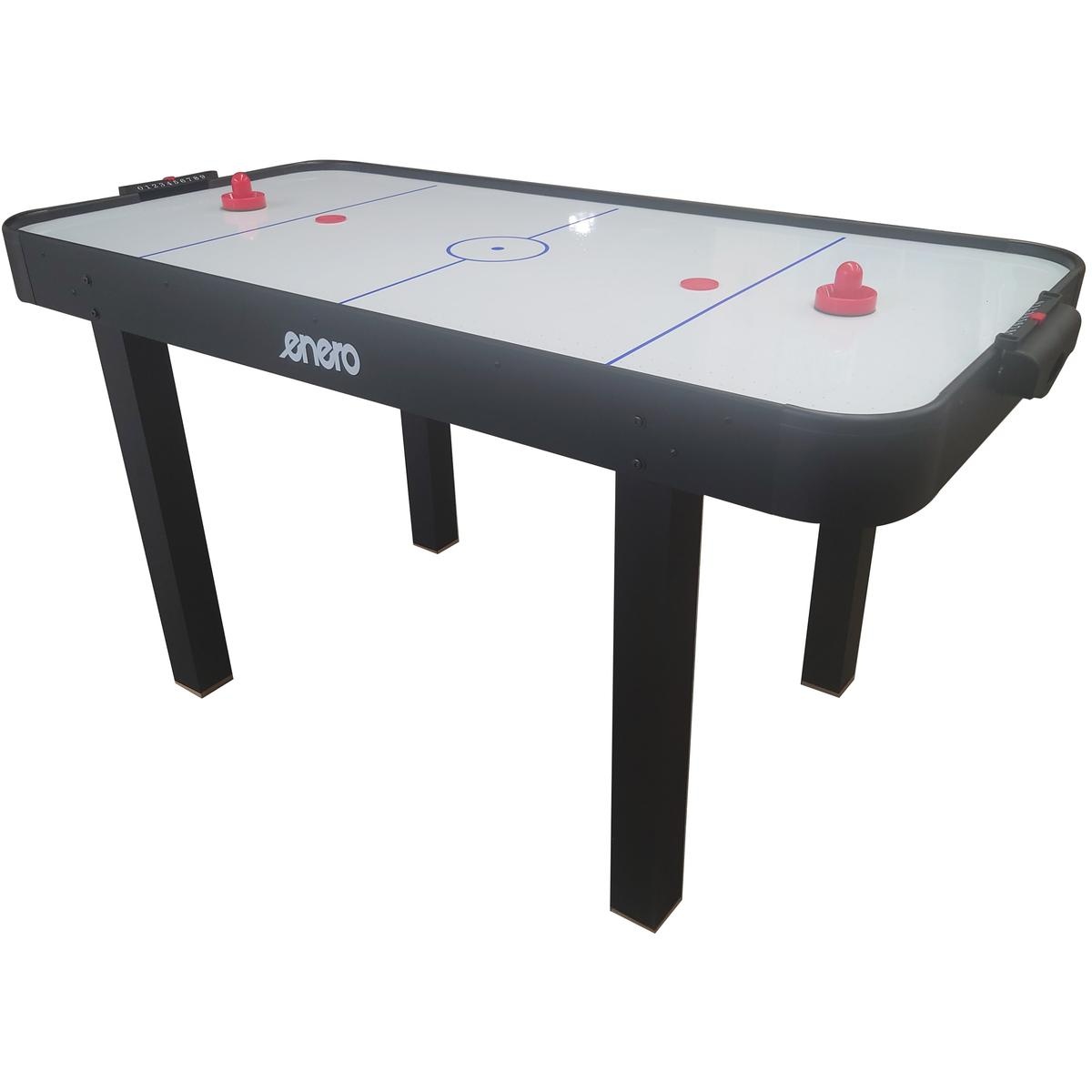 Airhockeytafel - zwart - 152,4x76,2x81,3 cm