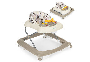 Loopstoel - multimediapaneel - LED & geluiden - beige