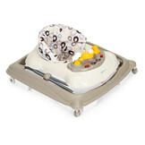 Loopstoel - multimediapaneel - LED & geluiden - beige