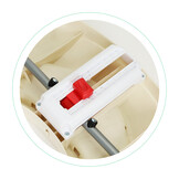 Loopstoel - multimediapaneel - LED & geluiden - beige