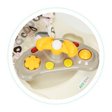 Loopstoel - multimediapaneel - LED & geluiden - beige