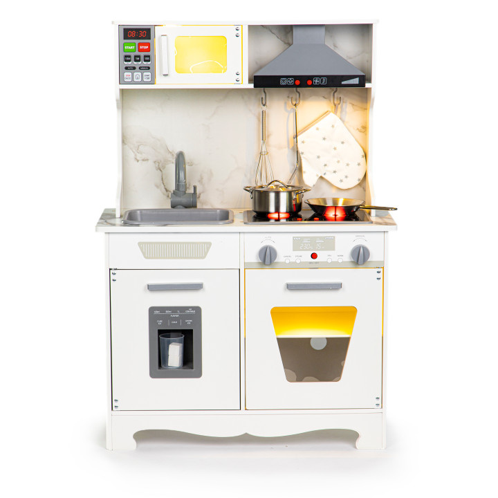 Houten speelkeuken - LED & geluiden - 3 jaar +