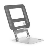 Laptopstandaard verstelbaar - aluminium - opvouwbaar - 25x20x15cm
