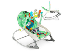 Wipstoel baby - 58x66x46 cm - ruimtevaart thema