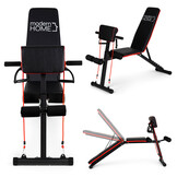 Verstelbare trainingsbank - opklapbaar - max. 150kg