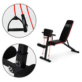 Verstelbare trainingsbank - opklapbaar - max. 150kg