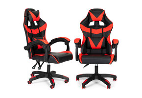 Gamingstoel - verstelbare zithoogte - met kussens