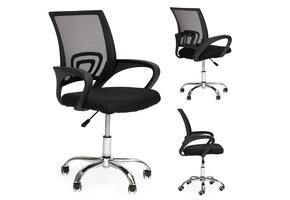 Ergonomische bureaustoel - 58x55x94 cm - zwart