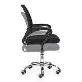 Ergonomische bureaustoel - 58x55x94 cm - zwart