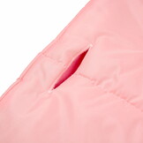 Roze voetenzak kinderwagen - bont - tas - hoes - 90x45 cm