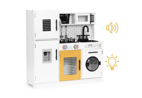 Houten kinderkeuken - met geluid en licht - 3 jaar+