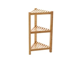 Bamboe hoekrek - 3-laags - 34x34x60 cm