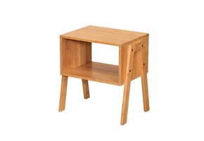 Bamboe nachtkastje - bamboe - 42x29x42cm