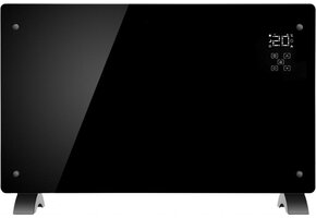 Convector kachel - 2500W - zwart - verwarmingspaneel