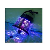 Tipi tent kind - 135x90x90cm - met projector - kleurrijk