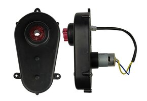 Stuurmotor - 24V - 6000RPM - SX1928 - zwart