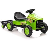 Traptractor - 131x50x53cm - verstelbare stoel - groen