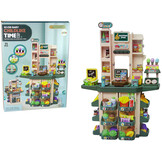 Winkeltje speelgoed - 100x70x34cm - 71 delig - groen