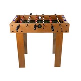 Tafelvoetbal - tafelvoetbalspel - 69x37x65,5 cm - hout - bruin