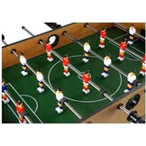 Tafelvoetbal - tafelvoetbalspel - 69x37x65,5 cm - hout - bruin
