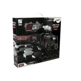 Treinbaan - 103x78 cm - metaal - met geluidseffecten - zwart