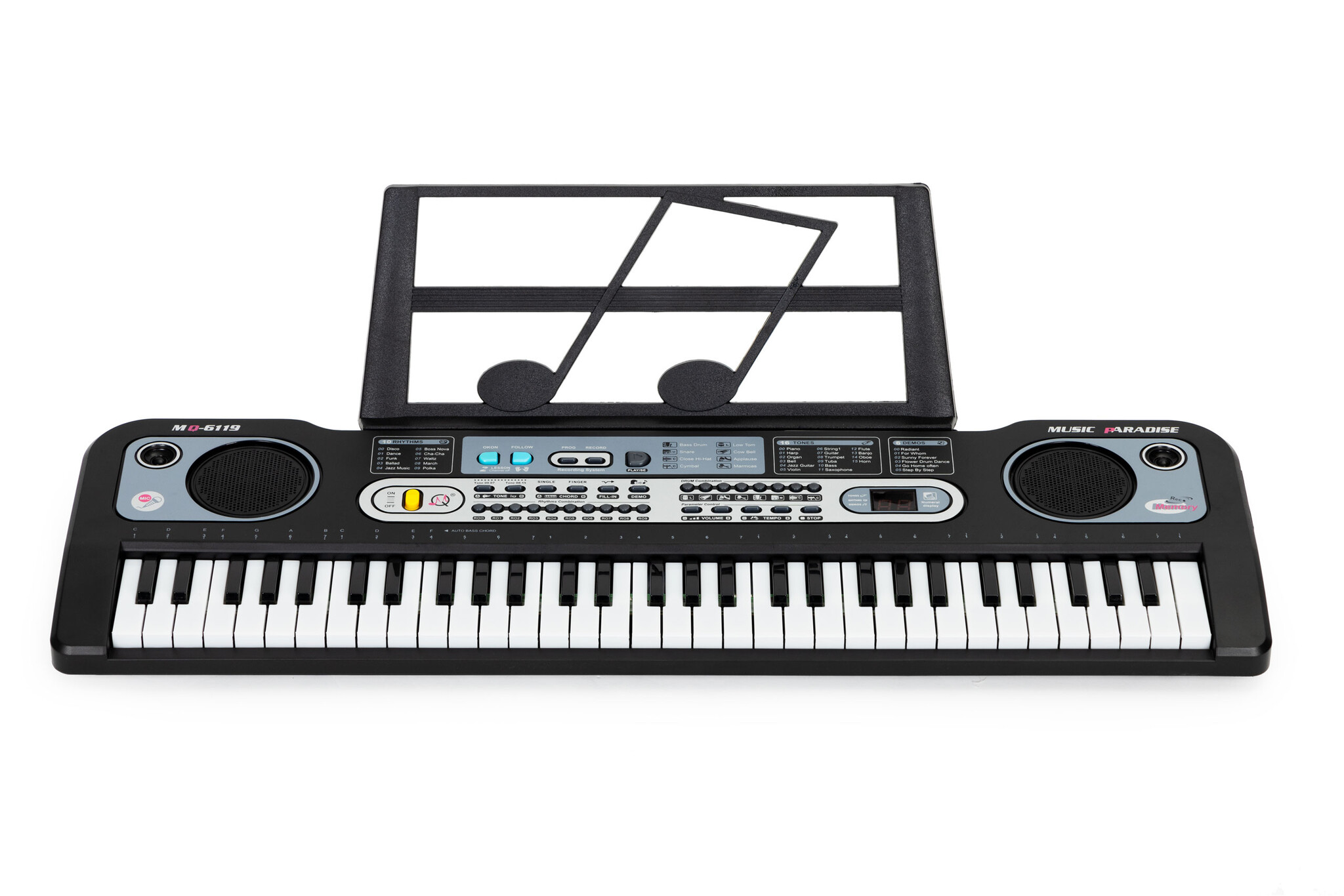 Kinderkeyboard - incl. mic & voeding - vanaf 3 jaar