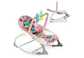 Babywipstoel - schommelstoel - 58 x 66 x 46 cm - max. 18kg