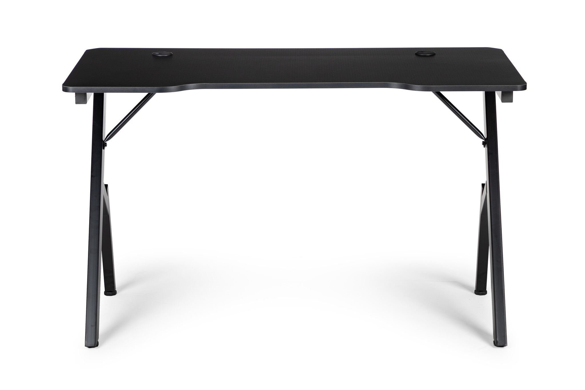 Gaming bureau - met LED - zwart - 120x60x75cm