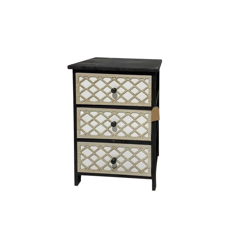 Ladekast - 3 laden - 40x29x58cm