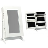 Sieradenkastje met spiegel - 21x15x35cm