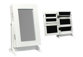 Sieradenkastje met spiegel - 21x15x35cm