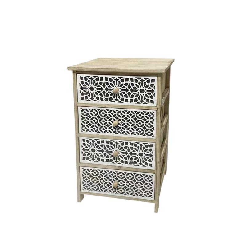 Ladekast - 4 laden - 40x29x73cm