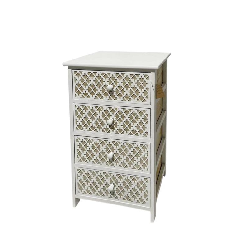 Ladekast - 4 laden - 40x29x73cm