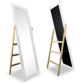 Staande spiegel - houten lijst - 160x160cm