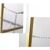 Staande spiegel - houten lijst - 160x160cm