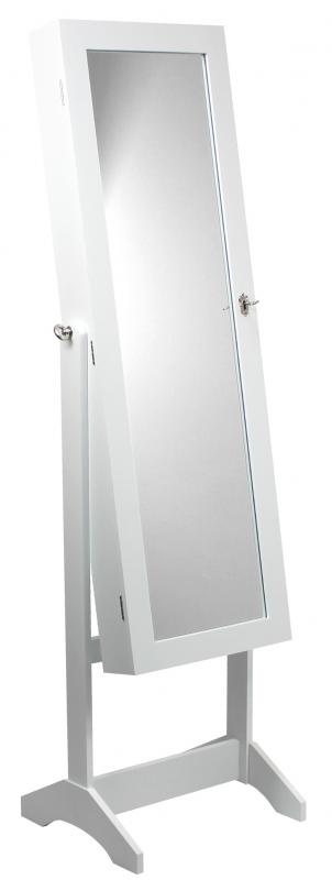 Sieradenkast - met spiegel - 41,5 x 36,5 x 147cm