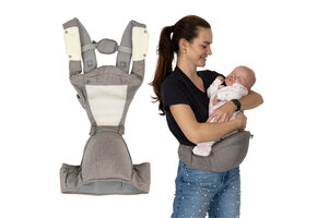 Draagzak baby - heupgordel & harnas - 15 kg - ergonomisch