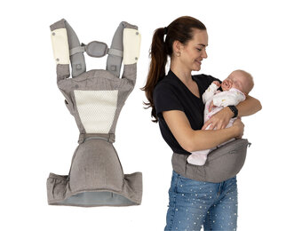 Draagzak baby - heupgordel & harnas - 15 kg - ergonomisch