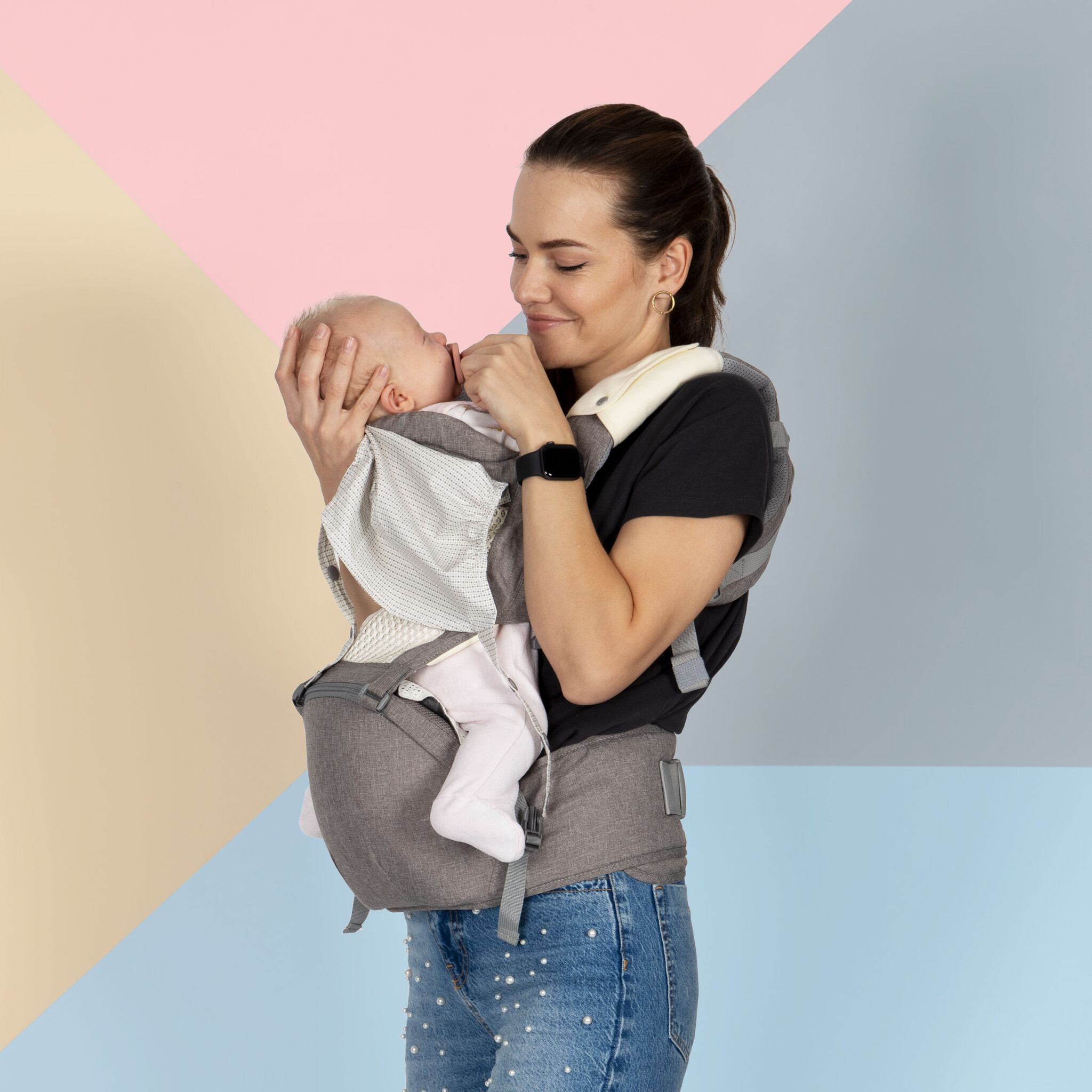 Draagzak baby - heupgordel & harnas - 15 kg - ergonomisch