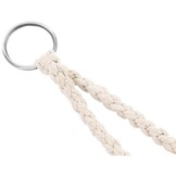 Hangstoel - opengewerkt - 80x60cm - wit