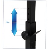 Halterbank - inklapbaar - schuin en recht - 2-in-1