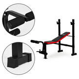 Halterbank - met legpress - max. 150kg