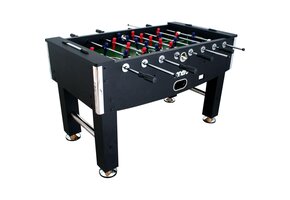 Voetbaltafel - zwart - 142x76x88cm
